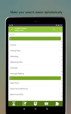 Cricket Dictionary android App screenshot 5