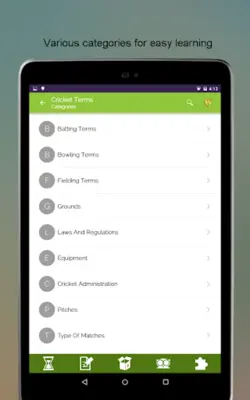Cricket Dictionary android App screenshot 6