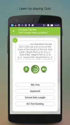 Cricket Dictionary android App screenshot 8